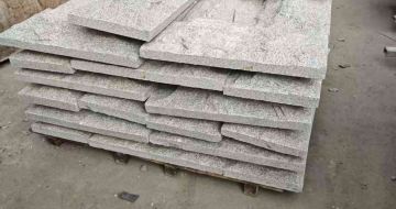 赤峰芝麻白蘑菇石，自然面