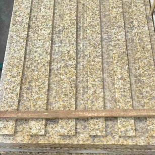 赤峰黄金麻盲道 石材盲道