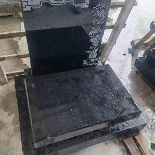 赤峰花岗岩墓碑石 墓碑 套墓