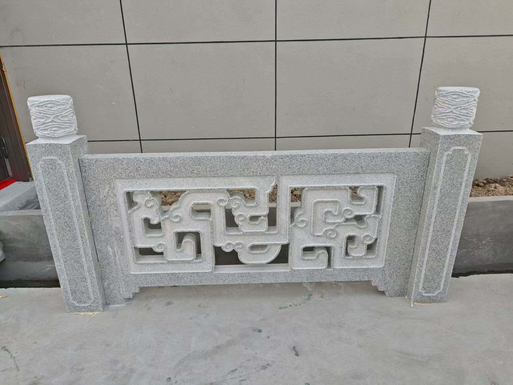 赤峰芝麻白河道栏杆 桥栏杆